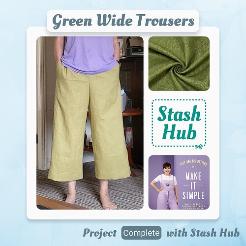 Green Wide Trousers (1)