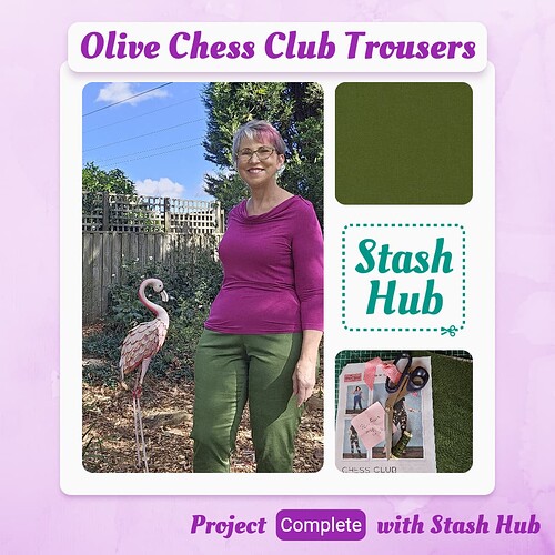 Olive Chess Club Trousers