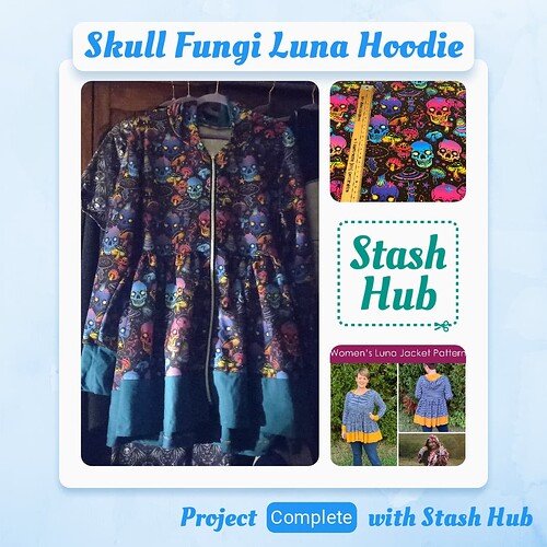 Skull Fungi Luna Hoodie (1)