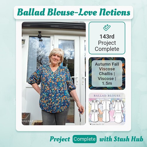 Ballad Blouse-Love Notions
