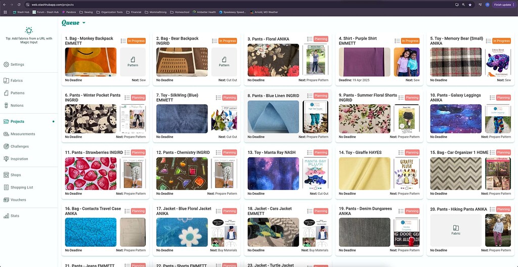 Queue reordering issue - Feedback & Ideas - Stash Hub