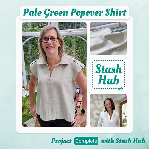 Pale Green Popover Shirt