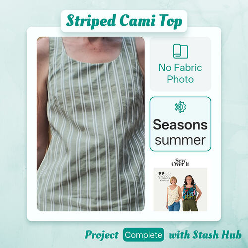 Striped Cami Top