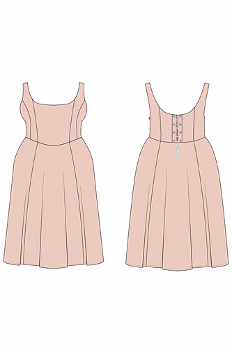 Emma Corset Dress